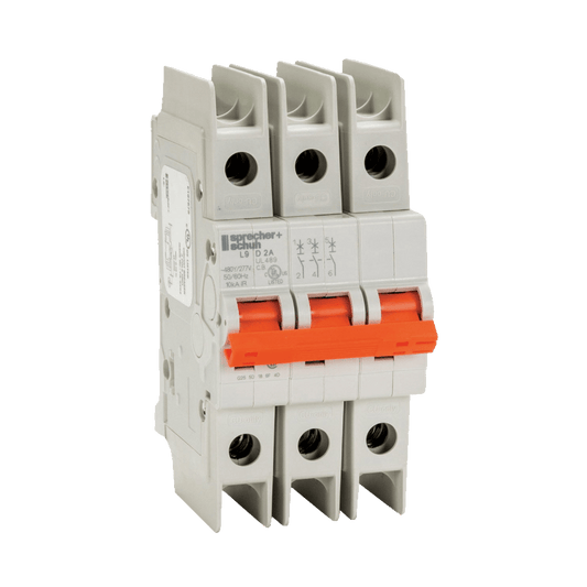 3 Pole, 1 A, D Curve, L9 Series Supplemental Protector - L9-1/3/D