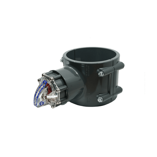 6" FlowVis flow meter, FV-6-L