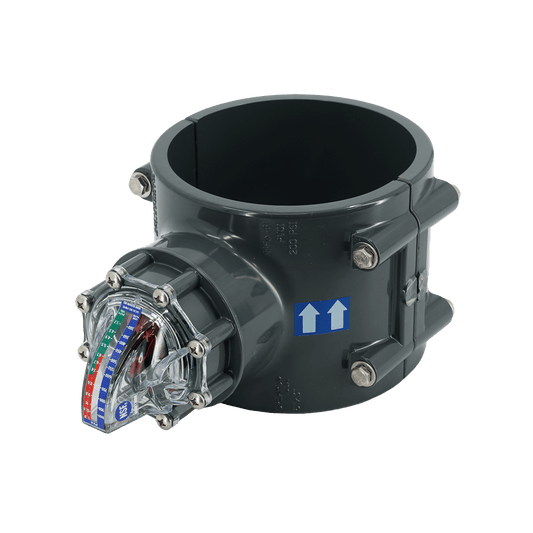 6" FlowVis flow meter, FV-6