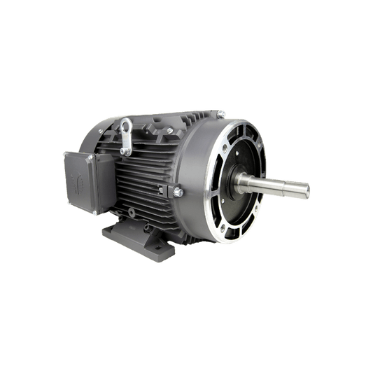 1HP, 1800 RPM, 143T Frame, Cast Iron Motor - GR3-CI-TF-143T-4-B-D-1