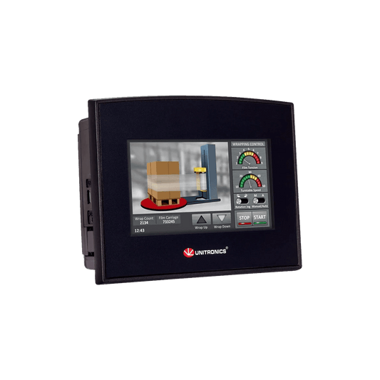 Unitronics Samba 4.3" PLC + HMI - SM43-J-R20